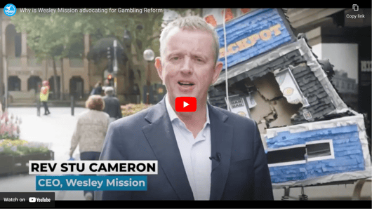 Why Wesley Mission is pushing for Gambling Reform Why Wesley Mission is pushing for Gambling Reform