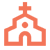 Church Icon | orange