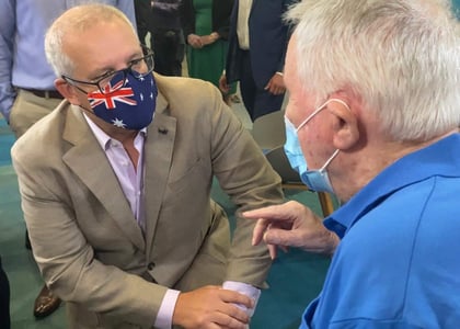 John makes history with COVID-19 vaccine