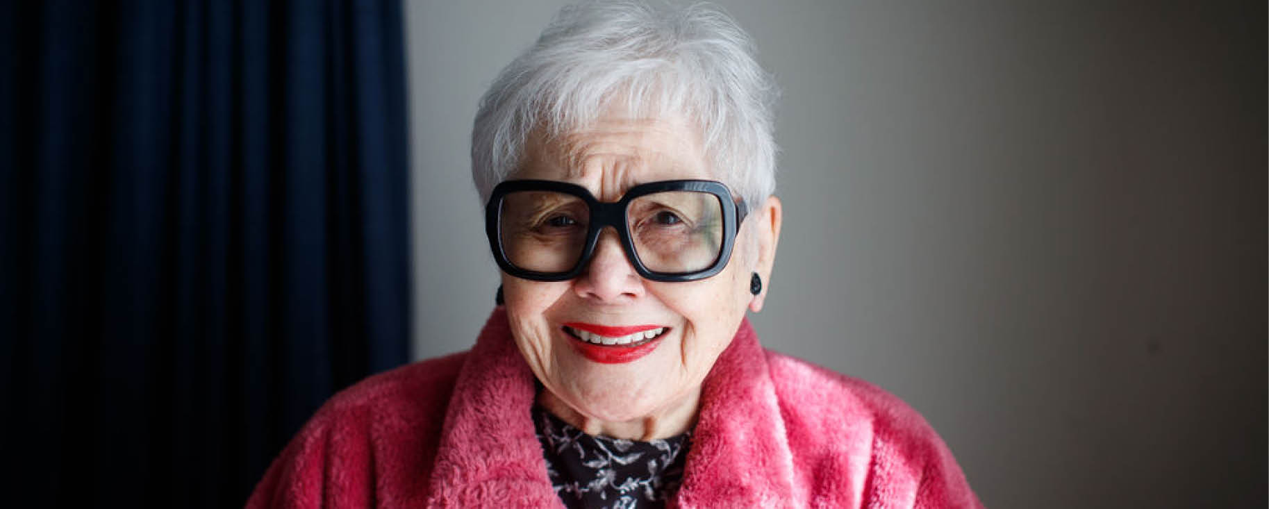 Gabrielle 100 year old resident