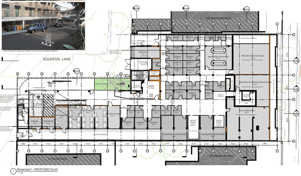 basement architecture drawing