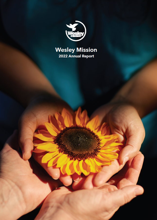 Cover of Wesley Mission Annual Report 2022